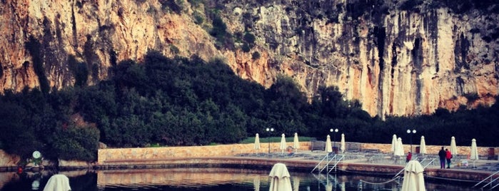 Vouliagmeni Lake is one of Discover Athens.