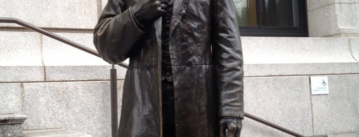 Abraham Lincoln Statue is one of The Upper West Side List by Urban Compass.