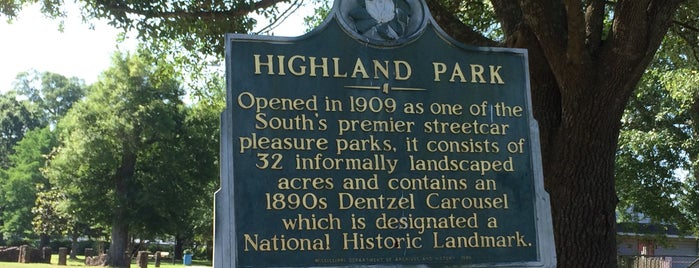 Highland Park is one of profill t.Mitchell.
