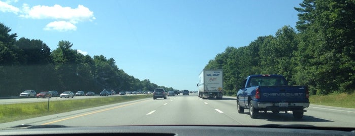 I-95 is one of New England- countryside..