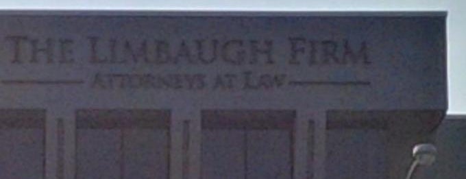 Limbaugh Law Firm is one of Dittohead (Rush Limbaugh) childhood driving tour.