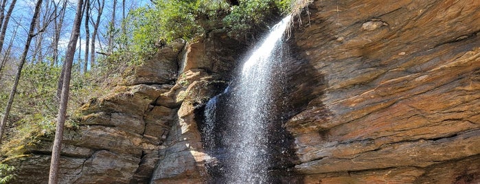 Moore Cove Waterfall is one of Asheville NC Trip.