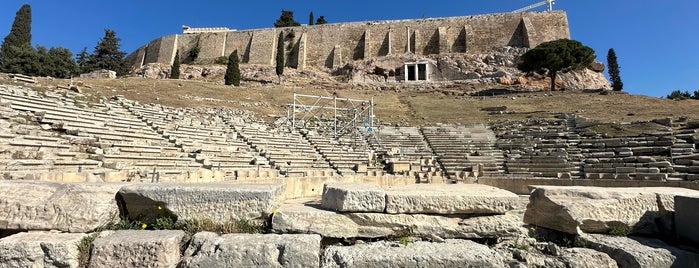 Theatre of Dionysus Eleuthereus is one of Greece.