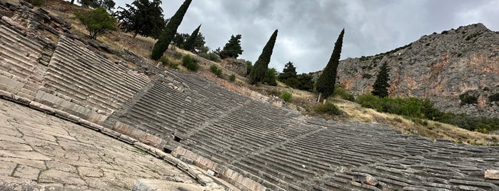 Ancient Theatre of Delphi is one of Abroad.