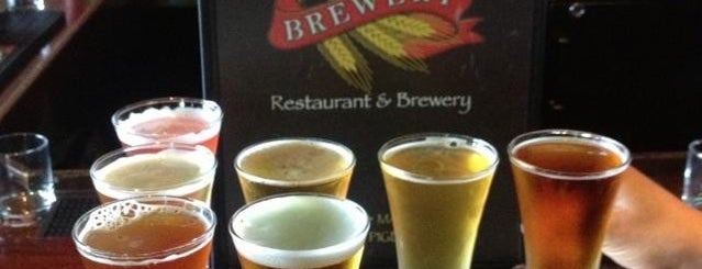 Smoky Mountain Brewery is one of Tempat yang Disukai Ashley.
