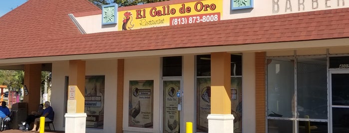 El Gallo De Oro Cuban Restaurant is one of Lugares guardados de Kimmie.