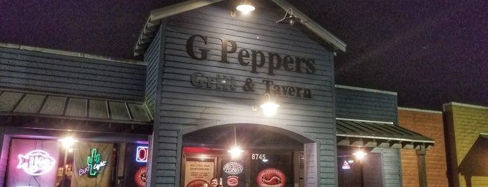 G Peppers is one of Lieux qui ont plu à Gregory.