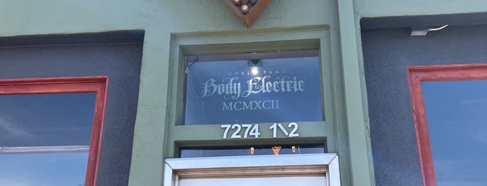 Body Electric Tattoo is one of LA to-do.