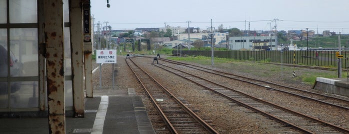 Rumoi Station is one of 終着駅.