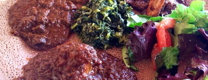 Walia Ethiopian Cuisine is one of Tempat yang Disimpan Kevin.