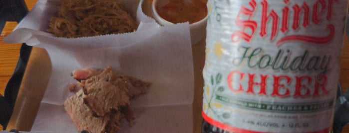 Rudy's BBQ is one of Travel Food Stops.