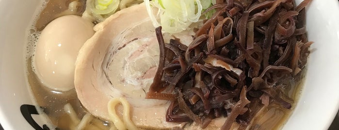 自家製太麺  渡辺 is one of 麺.
