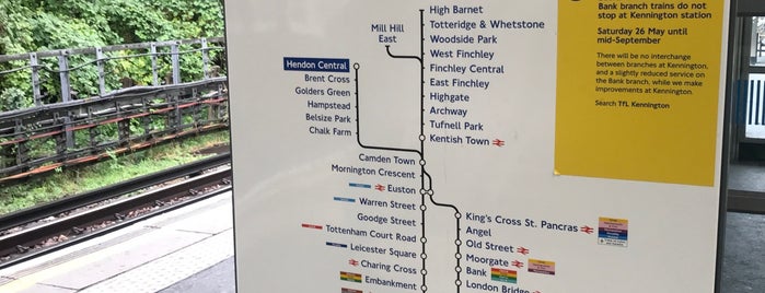 Hendon Central London Underground Station is one of My Tube Stations in London.