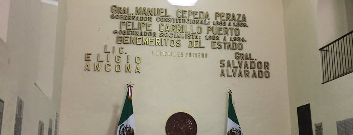 H. Congreso del Estado is one of MÉXICO, MÉRIDA, YUCATÁN.