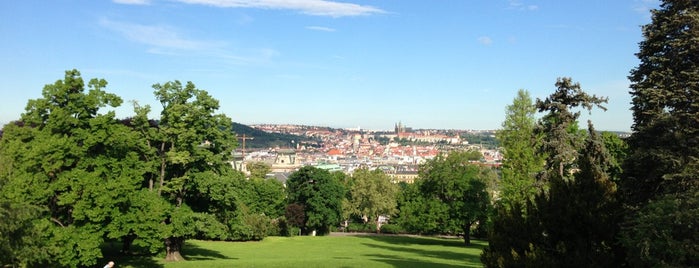 Riegrovy sady is one of Prague.