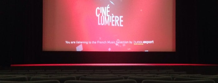 Ciné lumière is one of 1000 Things To Do in London (pt 1).