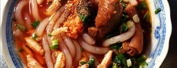 Bánh canh cua Hoàng Lan is one of CrazyAzn's guide to Ho Chi Minh City's hot spots!.