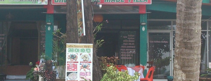 Green Home Made Pizza is one of Restaurants.