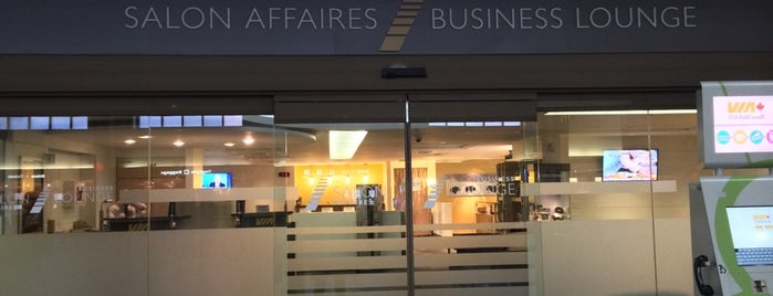 VIA Rail Salon Affaires - Business Lounge is one of Patricia Carrier’s Liked Places.