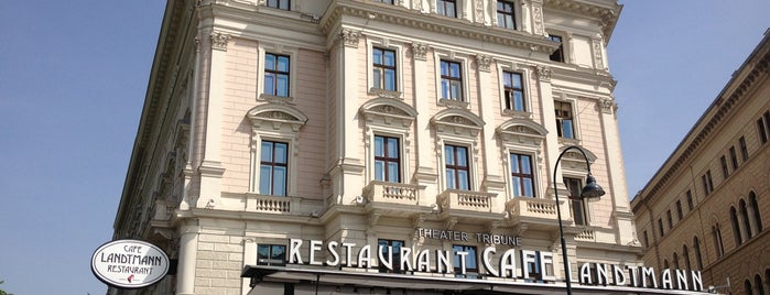 Café Landtmann is one of Viyana yeme-içme.