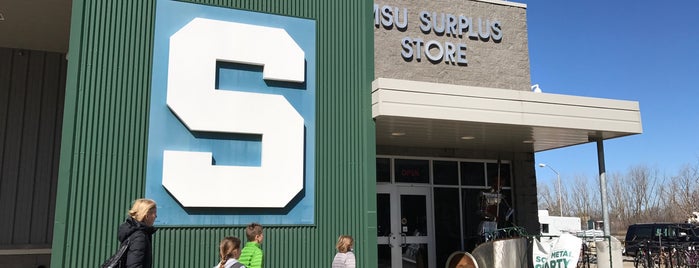 MSU Surplus Store is one of East Lansing Places to Try.