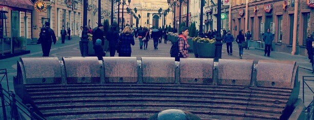 Malaya Sadovaya Street is one of St. Petersburg best places.
