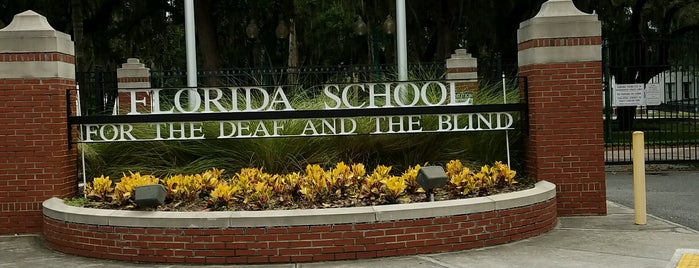 Florida School Deaf And Blind is one of St. Augustine.