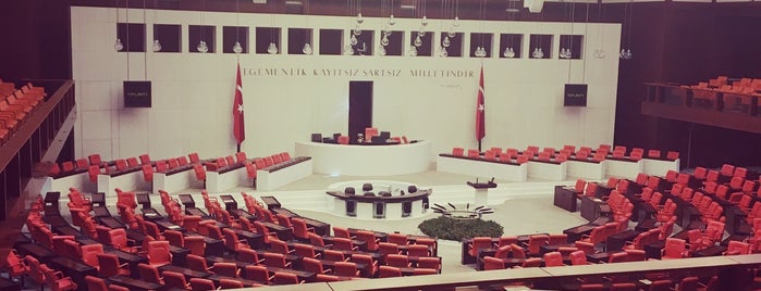 Grand National Assembly of Turkey is one of Ankarada Gezilecek Mekanlar.