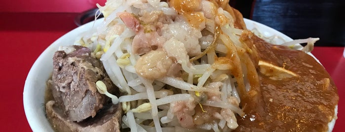蒙麺 火の豚 久喜本店 is one of インスパ🍜.