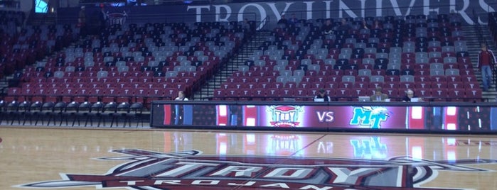 Trojan Arena is one of Sun Belt Basketball Arenas.