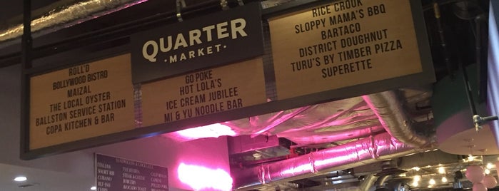 Quarter Market is one of DC.