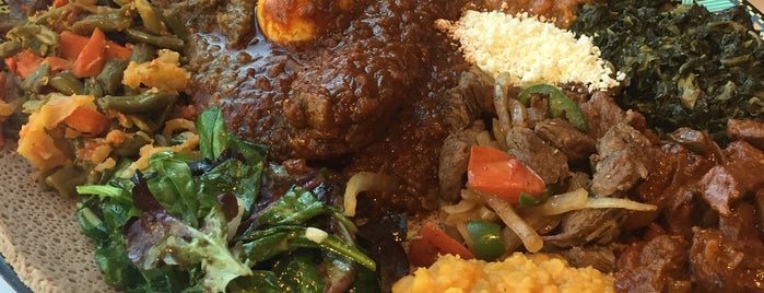 Enjera Restaurant is one of Ethiopian Eats.