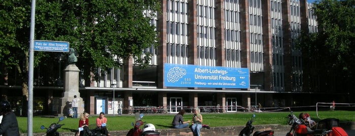Albert-Ludwigs-Universität Freiburg is one of Locais curtidos por Garfo.