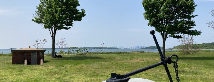 Georges Island is one of Boston.
