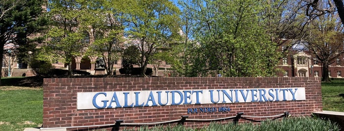 Gallaudet University is one of Gallaudet U.