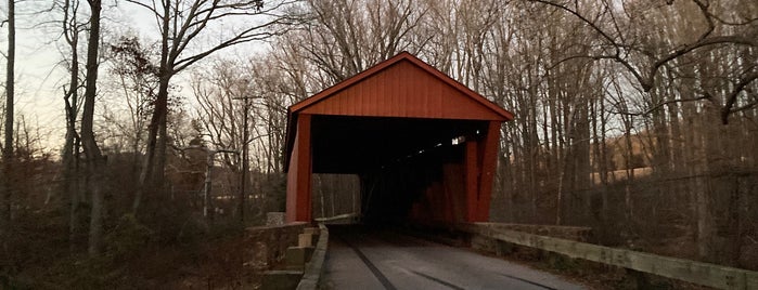 Jericho Road Covered Bridge is one of The Great Outdoors.