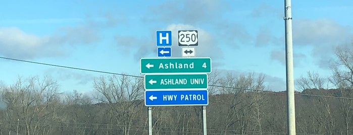 I-71 Exit 186 - US-250 Ashland Wooster is one of Interstate 71 in Ohio.