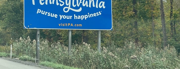 Pennsylvania Welcomes You Sign is one of Waldameer.