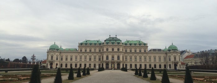 Верхний Бельведер is one of Vienna.