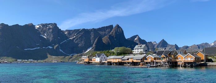 Sakrisøy Rorbuer is one of Lofoten Islands.