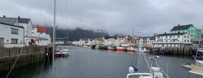 Henningsvær is one of Lofoten // Norway.