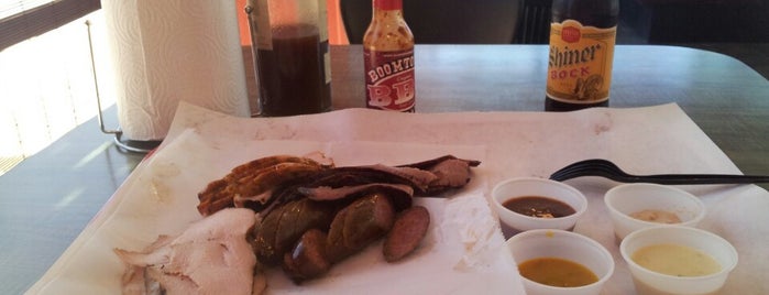 Boomtown BBQ is one of Eat local, eat happy.