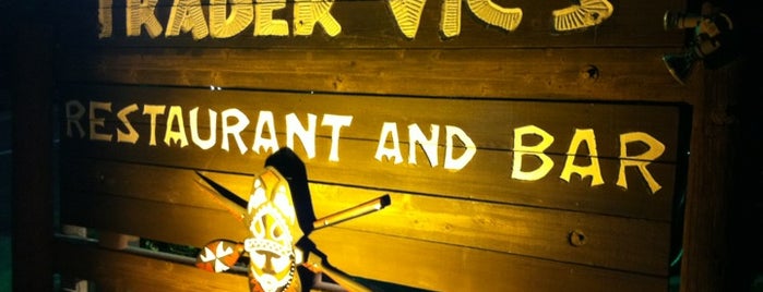 Trader Vic's is one of Bay Area Tiki Scene.