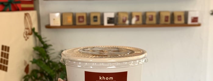 Khom Chocolate House is one of Thailand.