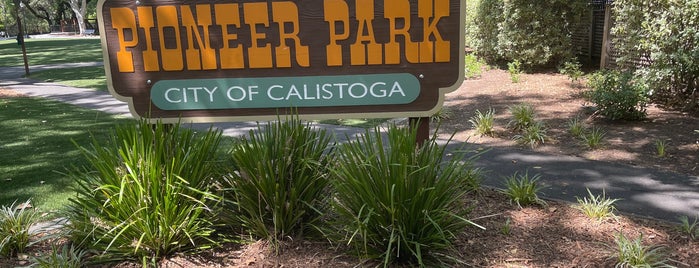Pioneer Park is one of Calistoga.