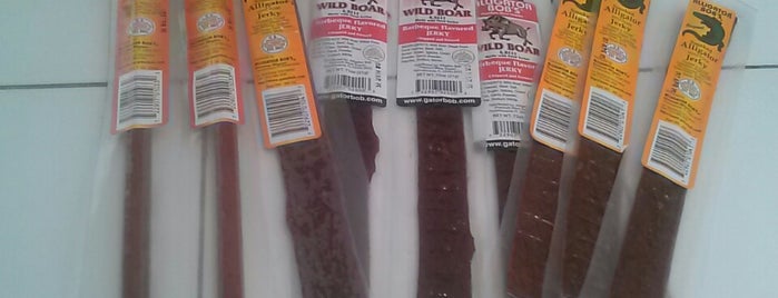Gator Jerky Roadside Stand is one of best places.