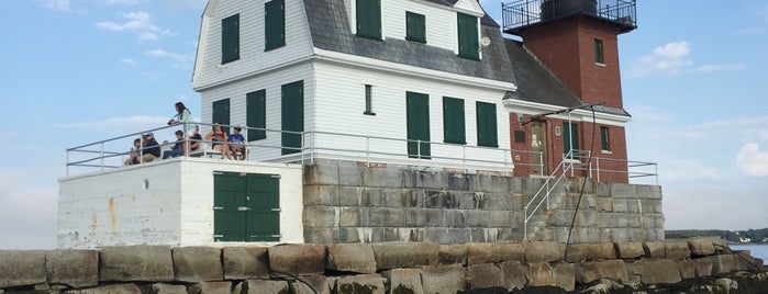 Rockland Breakwater Light is one of Maine Lobster Ride 2017.