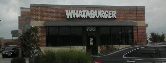 Whataburger is one of สถานที่ที่ Kimberly ถูกใจ.