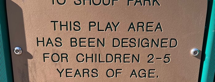 Shoup Park is one of Peninsula Parks & Playgrounds.