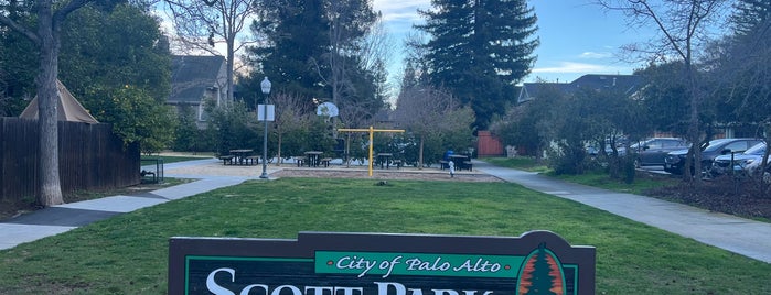 Scott Park is one of Palo Alto.